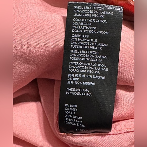 FREE PEOPLE Velvet like Floral  Mini Skirt Size 12 - Picture 6 of 6